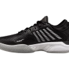 K-Swiss Hypercourt Supreme Black/White Women's Shoes -CLASH Shop k swiss hypercourt supreme black white womens shoe