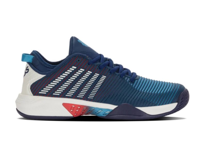 K-Swiss Hypercourt Supreme Opal/Lollipop Men's Shoes 3 K-Swiss Hypercourt Supreme Opal/Lollipop Men's Shoes