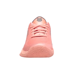K-Swiss Hypercourt Supreme Peach/Asphalt Women's Shoes -CLASH Shop k swiss hypercourt supreme peach asphalt womens sh 3