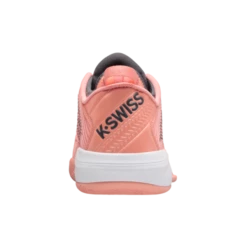 K-Swiss Hypercourt Supreme Peach/Asphalt Women's Shoes -CLASH Shop k swiss hypercourt supreme peach asphalt womens sh 4