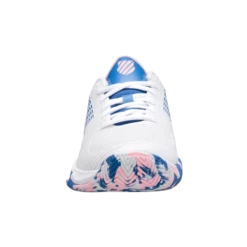 K-Swiss Hypercourt Supreme White/Blue/Pink Women's Shoes -CLASH Shop k swiss hypercourt supreme white blue pink womens 3