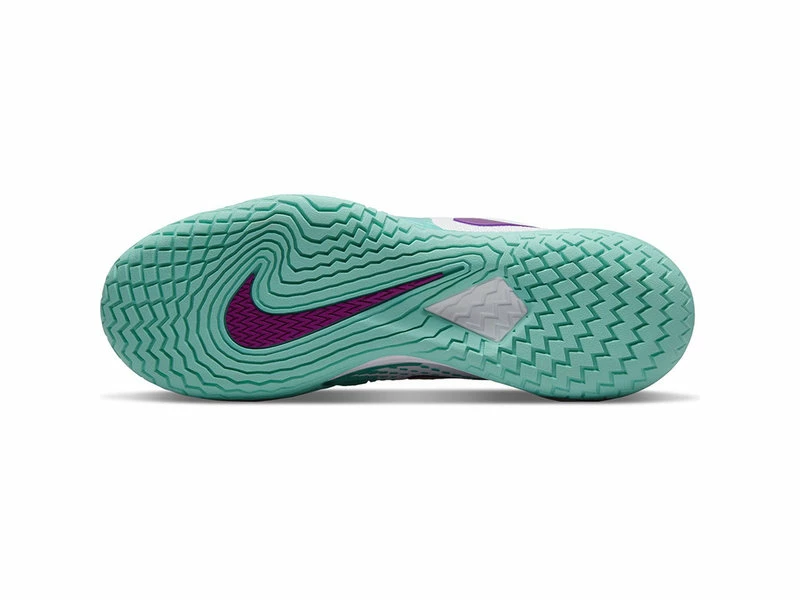 Nike Vapor Cage 4 Rafa White/Plum/Teal 5 Nike Vapor Cage 4 Rafa White/Plum/Teal - Image 3