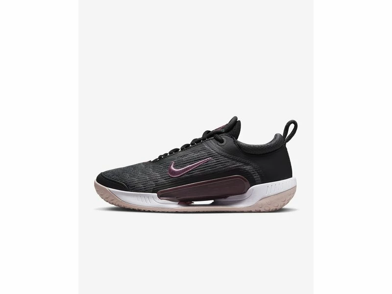 Nike Zoom Court NXT Women's Shoe- Black/Pink 3 Nike Zoom Court NXT Women's Shoe- Black/Pink