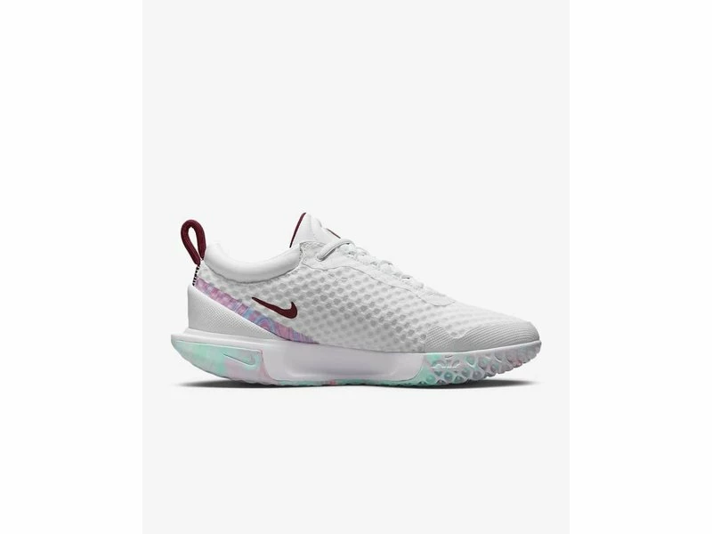 Nike Zoom Court Pro W- White/Dark Beetroot 3 Nike Zoom Court Pro W- White/Dark Beetroot