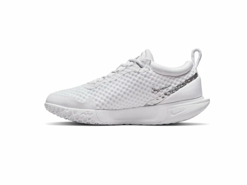 Nike Zoom Court Pro Women's Shoe- White/Silver 3 Nike Zoom Court Pro Women's Shoe- White/Silver