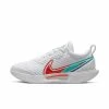 Nike Zoom Court Pro Women's Shoe- White/Teal/Red 1 Nike Zoom Court Pro Women's Shoe- White/Teal/Red -CLASH Shop nike zoom court pro womens shoe white teal red