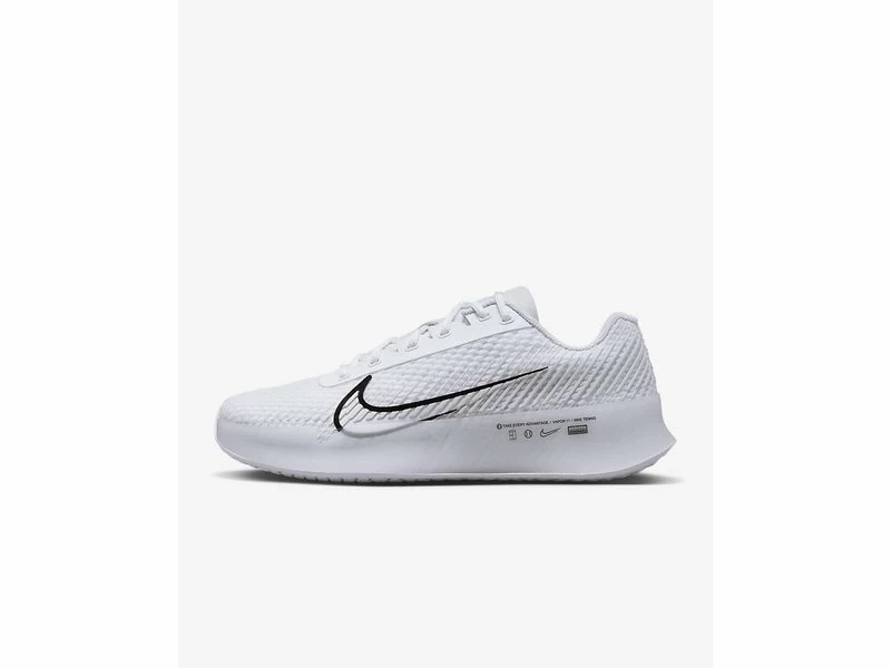 Nike Zoom Vapor 11 Women's Shoe- White/Black 3 Nike Zoom Vapor 11 Women's Shoe- White/Black