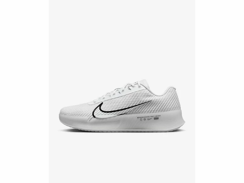 Nike Zoom Vapor Pro 11 Men's Shoe White Black 4 Nike Zoom Vapor Pro 11 Men's Shoe White Black - Image 2