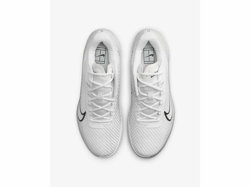 Nike Zoom Vapor Pro 11 Men's Shoe White Black 6 Nike Zoom Vapor Pro 11 Men's Shoe White Black - Image 4