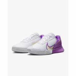 Nike Zoom Vapor Pro 2 Women's Shoe- White/Citron 12 Nike Zoom Vapor Pro 2 Women's Shoe- White/Citron -CLASH Shop nike zoom vapor pro 2 womens shoe white citron 4