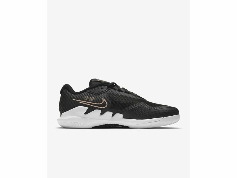 Nike Zoom Vapor Pro Black/Red Bronze Women's Shoe 6 Nike Zoom Vapor Pro Black/Red Bronze Women's Shoe - Image 4