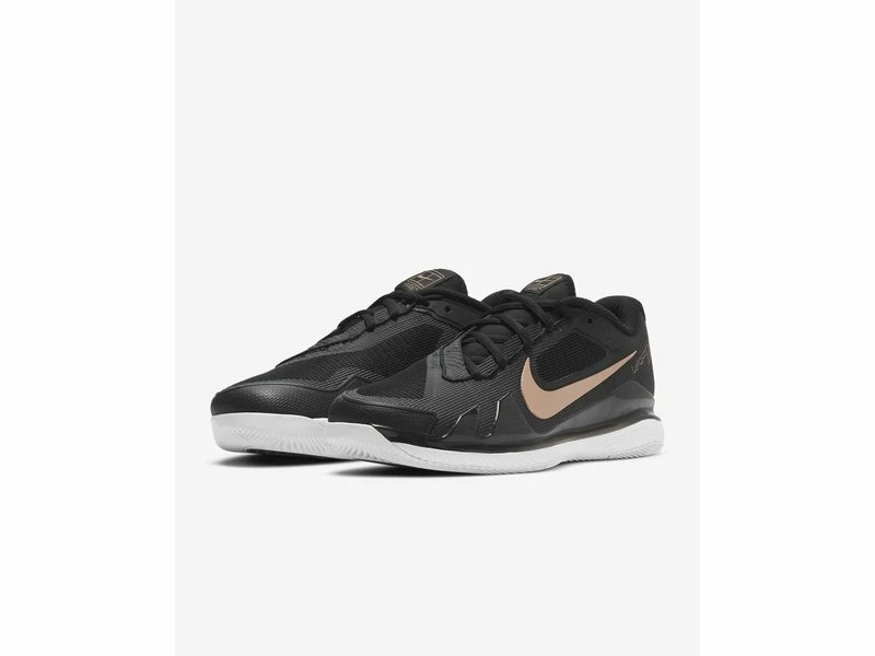 Nike Zoom Vapor Pro Black/Red Bronze Women's Shoe 8 Nike Zoom Vapor Pro Black/Red Bronze Women's Shoe - Image 6