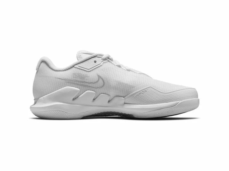 Nike Zoom Vapor Pro White/Silver Women's Shoe 6 Nike Zoom Vapor Pro White/Silver Women's Shoe - Image 4