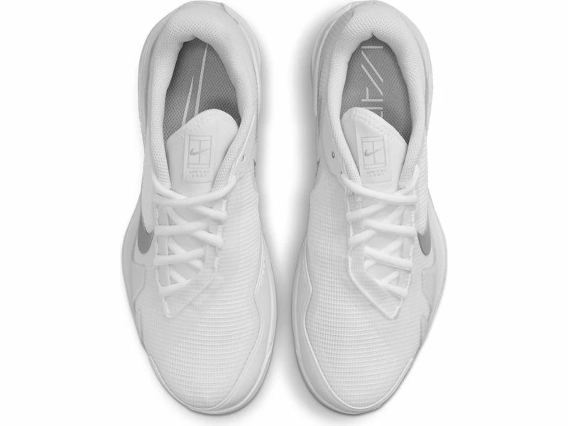 Nike Zoom Vapor Pro White/Silver Women's Shoe 7 Nike Zoom Vapor Pro White/Silver Women's Shoe - Image 5