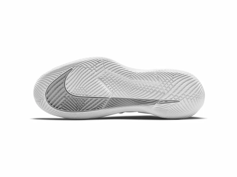 Nike Zoom Vapor Pro White/Silver Women's Shoe 8 Nike Zoom Vapor Pro White/Silver Women's Shoe - Image 6