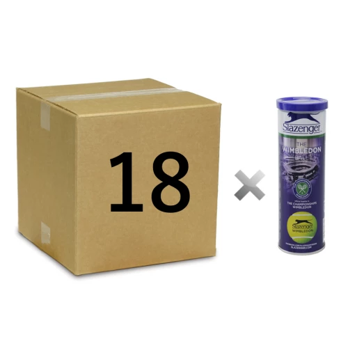 SLAZENGER WIMBLEDON GRASS 4BALL 72 BALL BOX 3 SLAZENGER WIMBLEDON GRASS 4BALL 72 BALL BOX