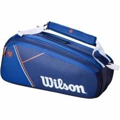 WILSON SUPER TOUR 9PACK ROLAND GARROS 2022 NAVY TENNIS BAG