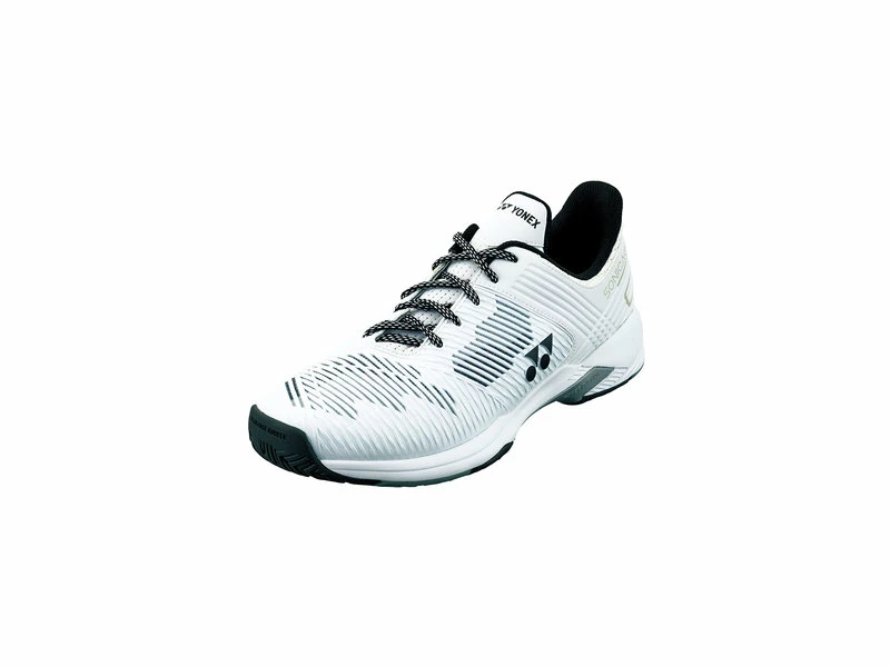 Yonex Sonicage 2 Wide Men's Shoe- White 3 Yonex Sonicage 2 Wide Men's Shoe- White