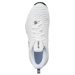 Yonex Sonicage 3 Wide Men's & Women's Shoe- White/Black 12 Yonex Sonicage 3 Wide Men's & Women's Shoe- White/Black -CLASH Shop yonex sonicage 3 wide mens womens shoe white black 4